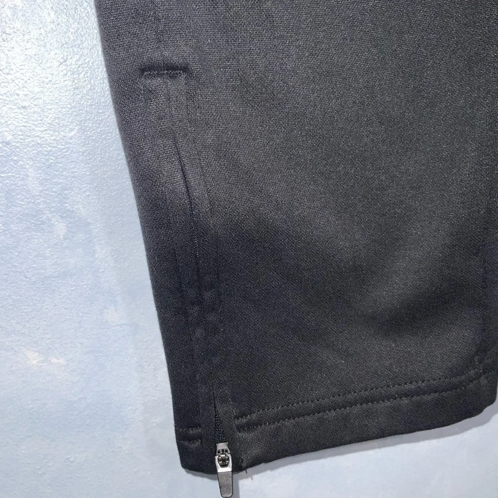 All In Motion Girls Black & Gray Animal Print Leggings & Black Sweat Pants XL 14